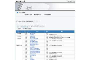 中学入試もネット合格発表…当日13時のスピード感 画像