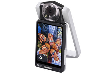 カシオ、可変フレームで液晶が270度回転するフリースタイルカメラ「EX-TR100」 画像