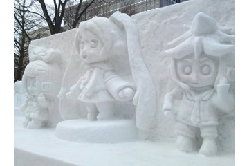 明日から“さっぽろ雪まつり”！初音ミクの雪像などクリプトンが展開 画像