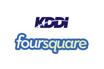 KDDI、位置情報サービスの「foursquare」と協業……ISシリーズにアプリショートカット搭載 画像