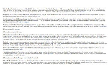 “合衆国憲法より長い”Facebookのプライバシー・ポリシーがより読みやすく改訂 画像