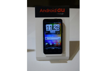 動画でチェックするWiMAX対応スマートフォン「htc EVO WiMAX ISW11HT」 画像