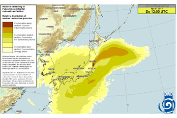 【地震】放射能拡散予測、報道からの指摘でようやく公開へ 画像