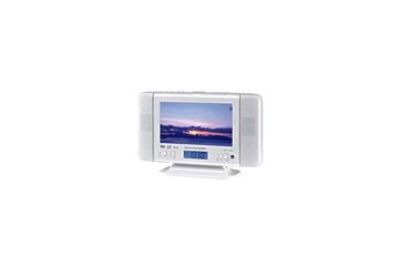 日立リビングサプライ、DVD/CDプレーヤーとFMチューナーを内蔵した7型液晶テレビ 画像