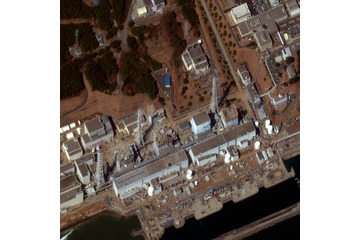 【地震】福島第一原発、放水口付近で火災……現在は鎮火を確認 画像