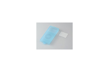 エレコム、iPod nano用のシリコンケースと液晶保護フィルムをセット 画像