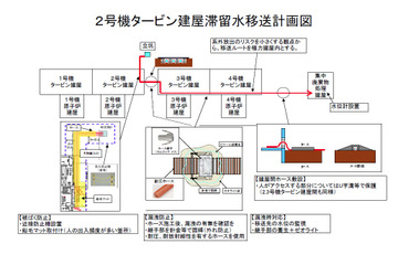 【地震】東京電力、高濃度の放射性廃液の移送を開始 画像