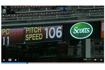 米MLBで驚異の170キロ超え投球！　映像を公開 画像