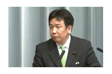 【地震】「私のところまで報告があがる性質のものではない」……原発の防波堤対策について枝野官房長官 画像