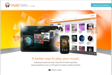 Google、クラウド音楽ストレージサービス「Music Beta by Google」を遂に発表 画像
