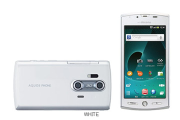 NTTドコモ、3Dやテザリング対応のスマートフォン「AQUOS PHONE SH-12C」発表 画像