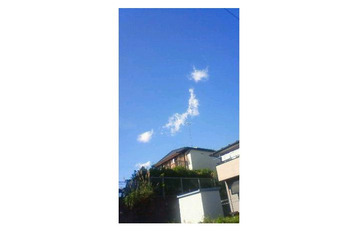 “奇跡の1枚”空になんと日本列島が……「日本まじラピュタ」Twitterで話題 画像