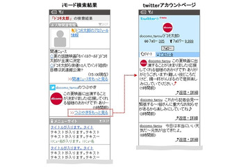 NTTドコモとTwitter社が提携……“ケータイタッチで相互フォロー”など独自機能開発へ 画像