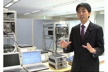 【Wireless Japan 2011（Vol.2）：動画】NTTドコモ、“LTE-Advanced”をいち早く体感できる展示デモを展開！ 画像