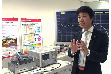 【Wireless Japan 2011(Vol.7):動画】将来の携帯技術を支えるNTTドコモの「マルチバンド電力増幅器」 画像