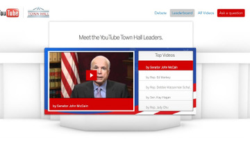 YouTube、議員の仮想討論プラットフォームを開設 画像