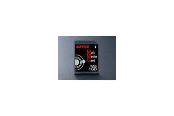 バッファロー、1GバイトのMMCplusと500Gバイト外付けHDユニット 画像