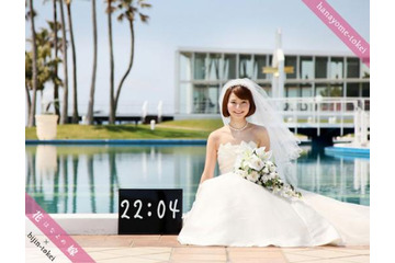 “人生最良の日”幸せな花嫁姿が満載! 「美人時計」花嫁版登場 画像