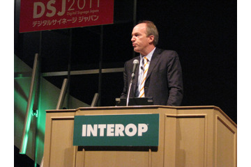 【Interop Tokyo 2011(Vol.33)】スマートグリッドは世界の優先事項だ……ギド・バーテル氏が基調講演 画像