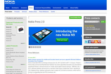 ノキア、アクセンチュアへのSymbian部隊の移管に最終合意……実施時期は10月 画像