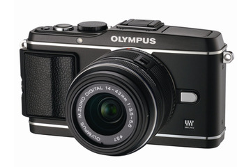 オリンパス、PENシリーズ最上位「OLYMPUS PEN E-P3」……ミラーレスで世界最高速のAFスピード 画像