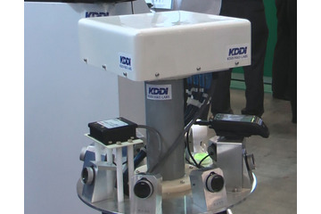 【WTP2011（Vol.9）】KDDI研究所、電波の到来方向を可視化するシステム 画像