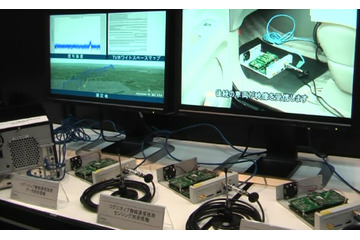 【WTP2011(Vol.10)】トヨタIT開発センターら、車車間コグニティブ無線ネットワークをデモ 画像