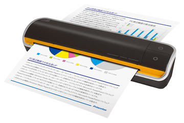 プリンストン、PCなしで文書・写真・名刺などをスキャンできるバッテリ内蔵スキャナ 画像