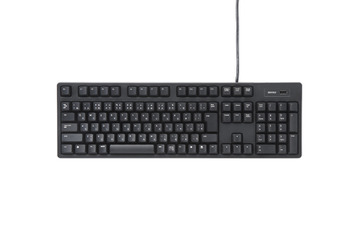 バッファローコクヨ、Cherry製黒軸MXキー採用メカニカル高級キーボード……USBハブ機能付き 画像