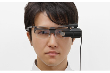 ブラザー、シースルー型ヘッドマウントディスプレー「AiRScouter」の事業化を決定 画像