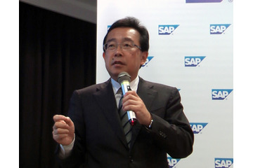 2011年下期は2桁成長！ERP分野もまだまだ伸びる……SAPジャパン新社長 安斎氏 画像