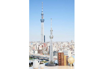 バンダイ、東京スカイツリーのプラモデル発売!1/700のスケール 画像