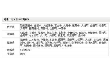 ゼンリン、東日本大震災被災地の地図制作を開始……約50,000戸の仮設住宅の情報を整備 画像