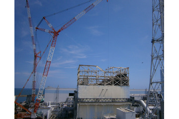 【地震】福島第一原発、電源装置故障で除染装置が停止 画像
