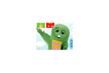 ガチャピンがケータイに！？ 画像