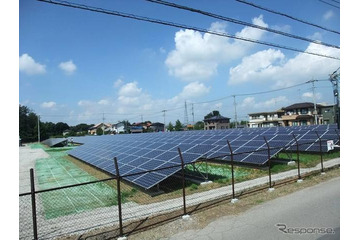 「館林ソーラーパーク」出現　曙ブレーキの工場跡地に大規模太陽光発電所 画像