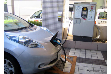 住友電工の充電器ケーブルをフィールド試験 CHAdeMO仕様 画像