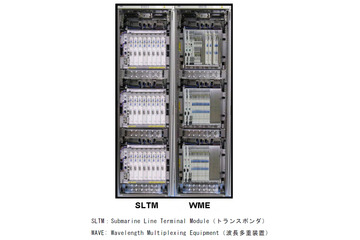 光海底ケーブルシステム「APCN2」の増設が完了 ……毎秒40ギガビット端局装置を採用 画像