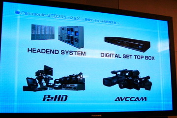 【ケーブルショー2011（Vol.4）】パナソニックのケーブルテレビソリューション  画像