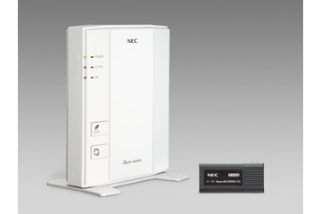NEC、無線LANルーター「Aterm」のフラッグシップモデル……最大450Mbps 画像