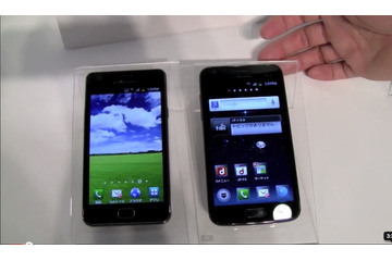 Xi対応の新GALAXY S II……新旧機種でYouTube再生がこれだけ違う！ 画像