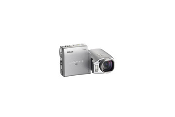 ニコン、光学10倍ズームと手ブレ補正機能搭載の600万画素コンパクトデジカメ「COOLPIX S10」 画像