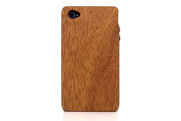 iPhone4Sに暖かみのある手触りを与える「ウッドカバー」 ― 美麗な和柄が描かれた4種類 画像