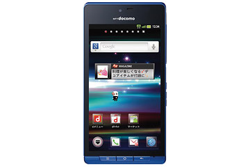 NTTドコモ、ハイスペック防水スマートフォン「AQUOS PHONE SH-01D」本日発売 画像