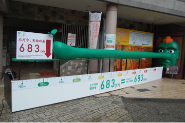 KDDI、Green Road Project 高尾山Walkの寄付金680万円を国土緑化推進機構に贈呈 画像