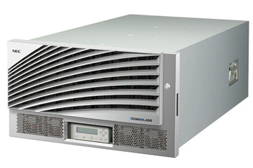 NEC、業界初・高電圧直流給電に対応したブレードサーバ「SIGMABLADE-M(DC380V対応)」発売 画像