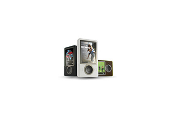 米マイクロソフト、「Zune」を11月14日に発売 価格は249.99ドル 画像