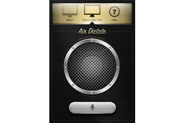 音声をテキストファイルに起こす口述筆記アプリ「Air Dictate」が登場！ 画像