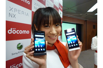 【フォトレポート】ドコモ、Xperia acro HD & NXを発表! 画像