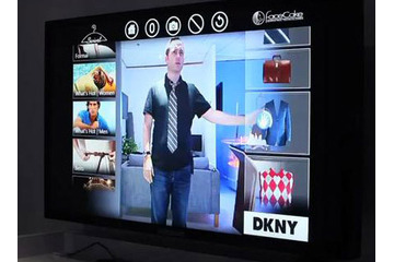 【CES 2012】Kinectを使ったバーチャルドレスルーム……MSブース 画像